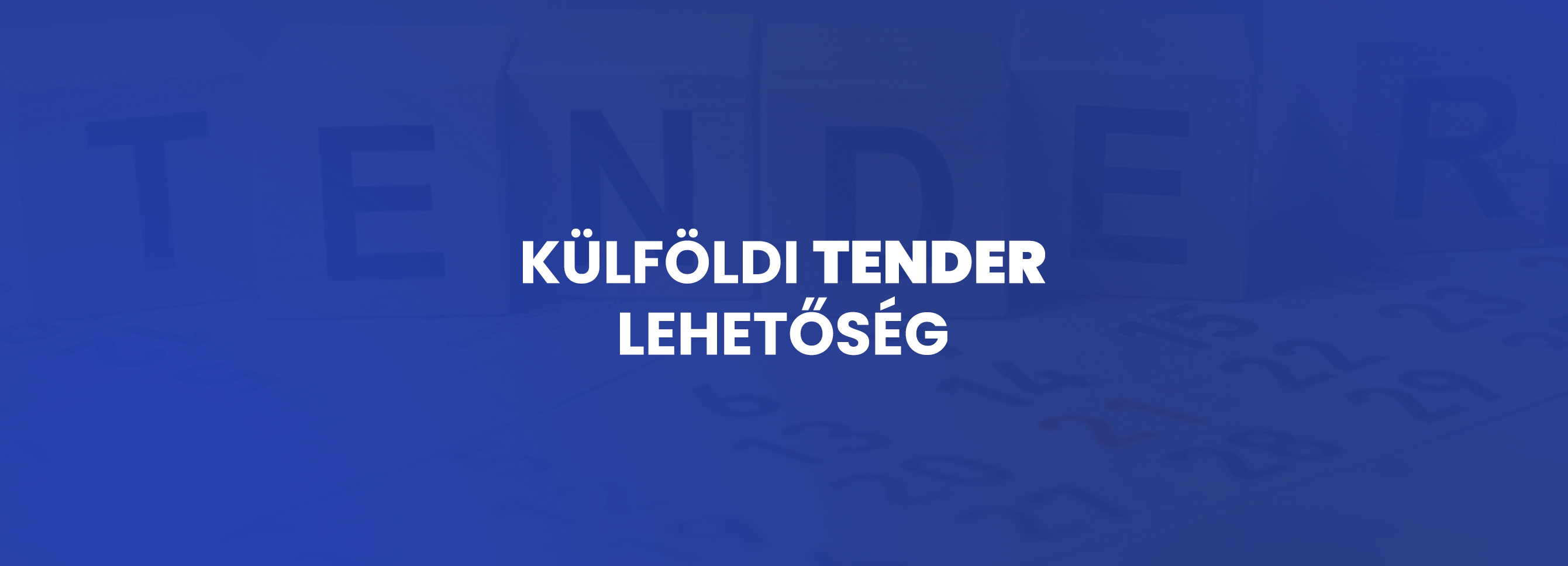 Aktuális tenderek - Kolozsvár (2025.07.01.)